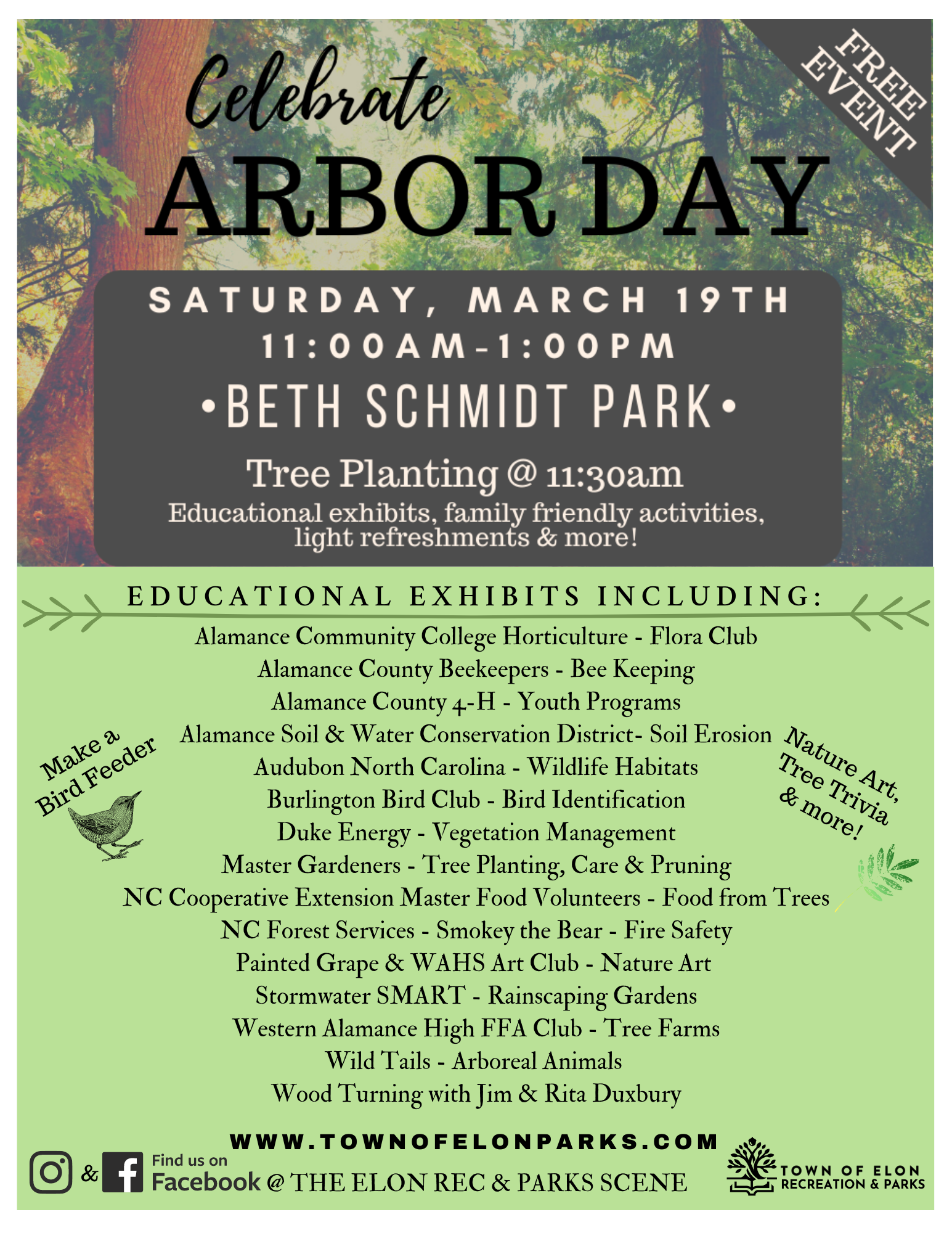Arbor Day flyer