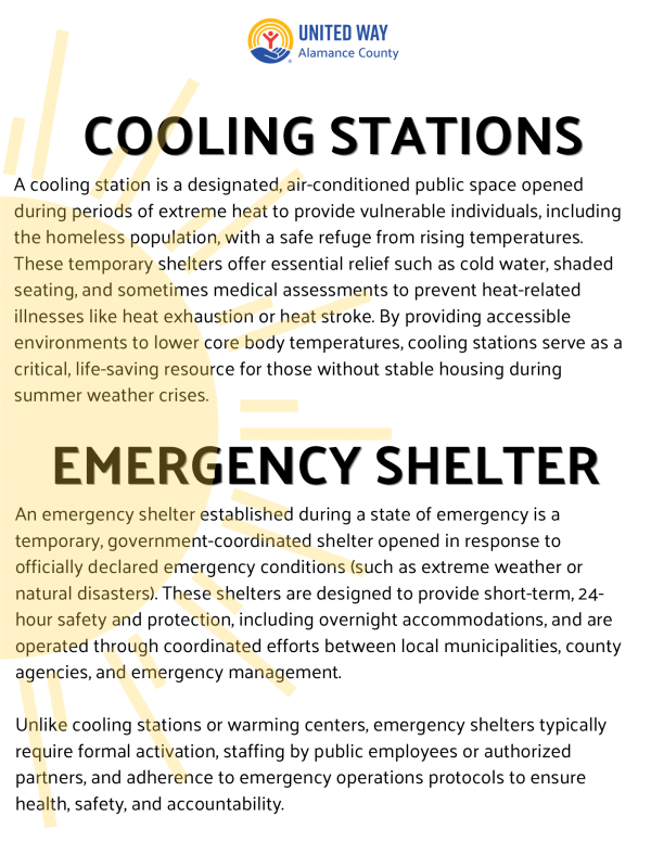 cooling stations