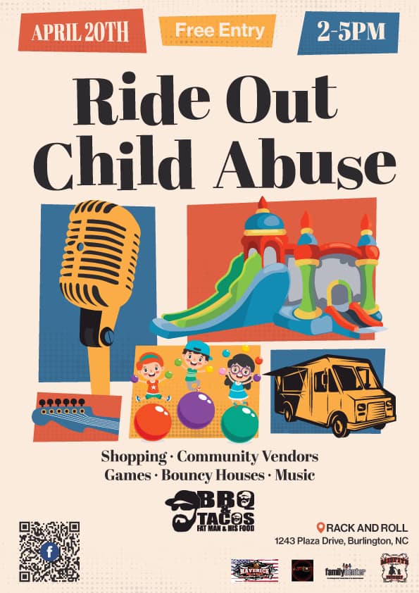 Ride Out Child Abuse Event