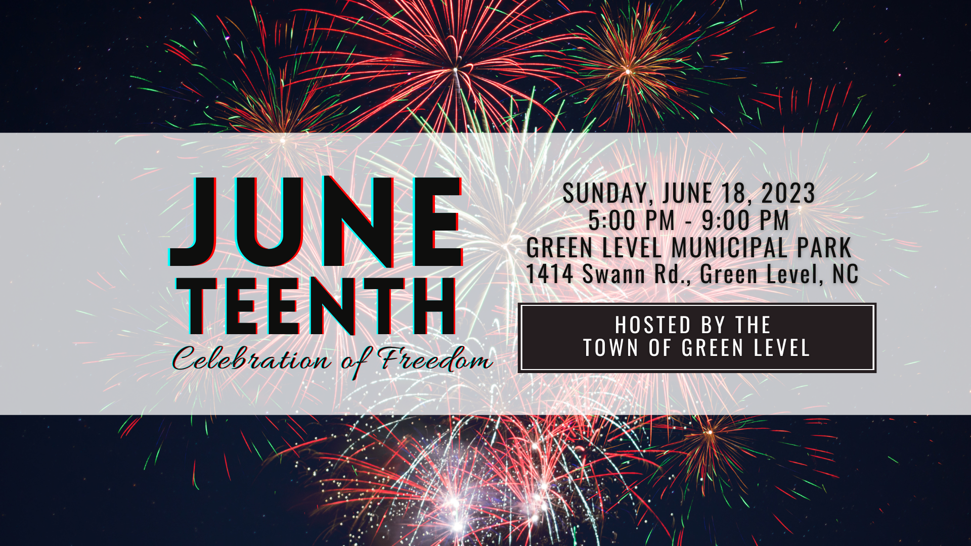 Town of Green Level Juneteenth 
