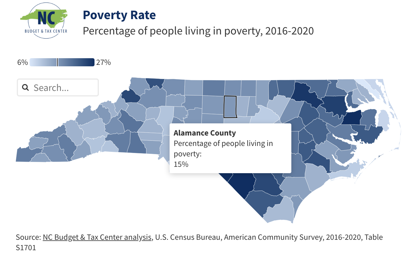 Poverty graphic