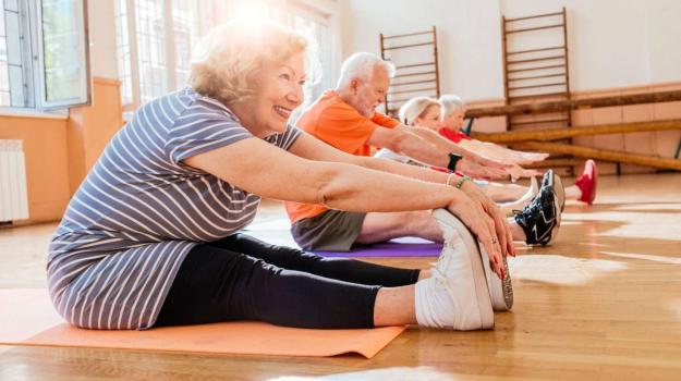 Older Adults Stretching